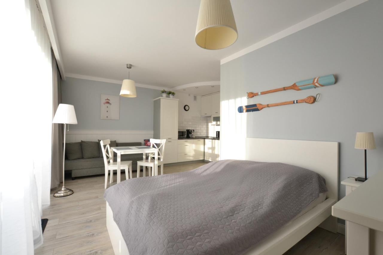 Darlowko Apartament Morski Esterno foto