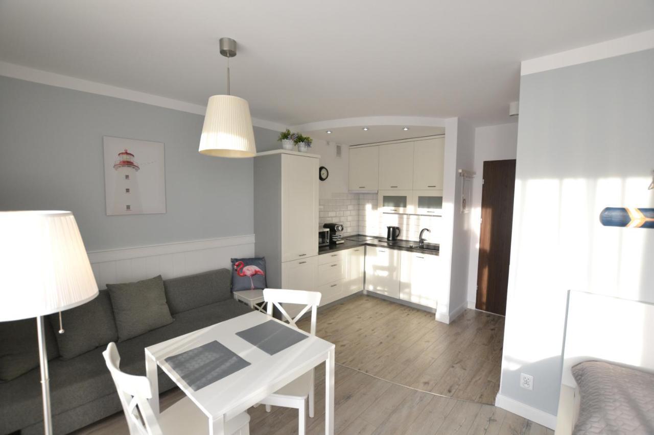 Darlowko Apartament Morski Esterno foto