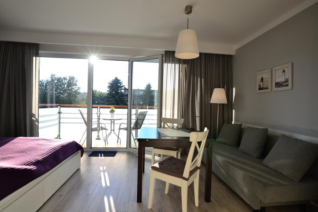 Darlowko Apartament Morski Esterno foto